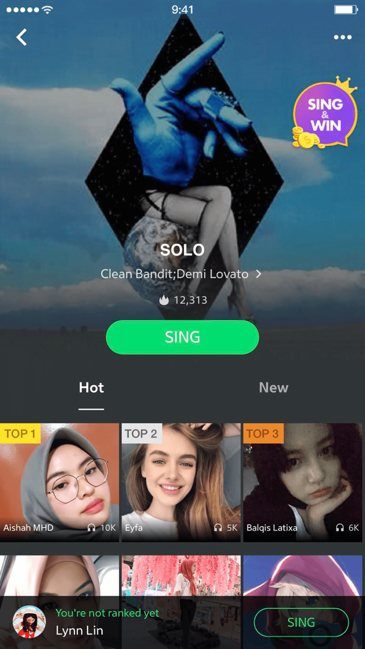 JOOX Music Modded screenshot 3 - iOS app interface