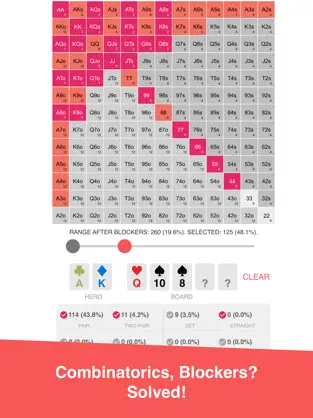 Screenshot 3 Preflop+ Poker GTO Nash Charts iphone