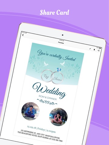 Wedding & Anniversary Cardのおすすめ画像6