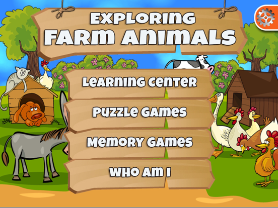 Screenshot #4 pour Exploring Farm Animals