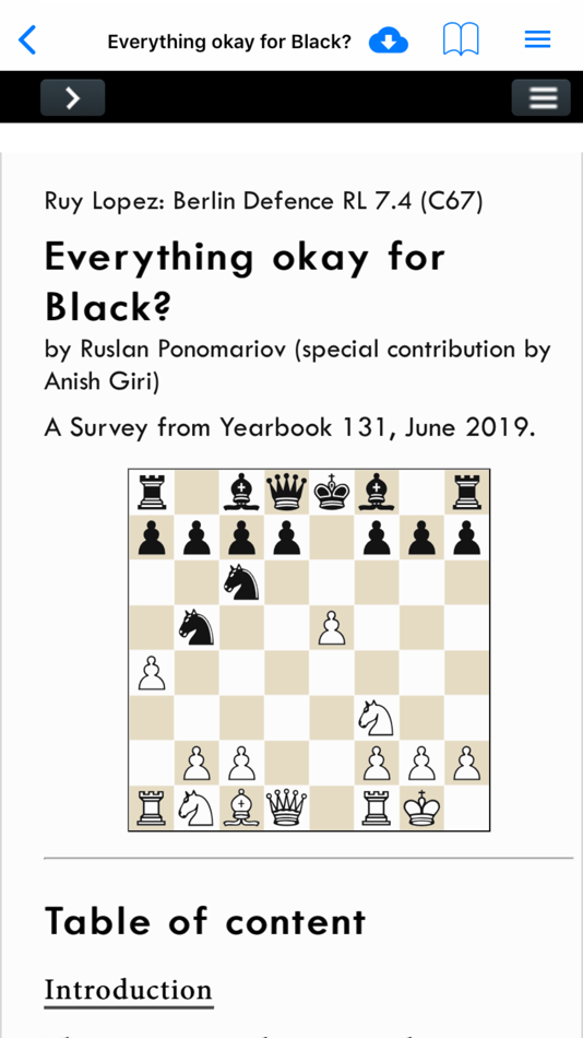 #4. New In Chess Yearbook (iOS) 由: New In Chess