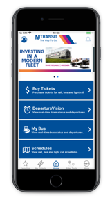 NJ TRANSIT screenshot
