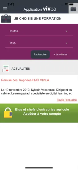 Game screenshot Vivea fonds pour la formation apk