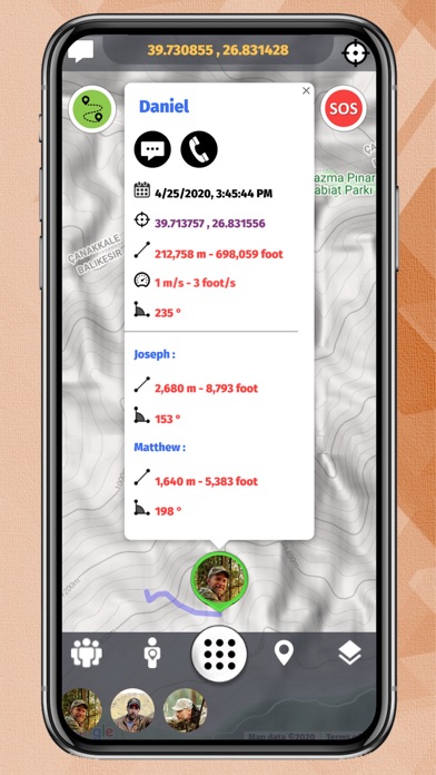 Screenshot #2 pour Gps Tracking - Hunter