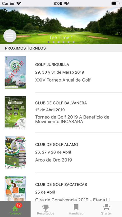 Screenshot #1 pour Tee Time