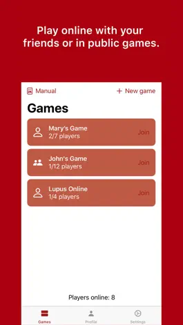 Game screenshot Lupus Online mod apk