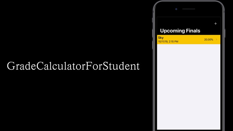 GradeCalculatorForStudent