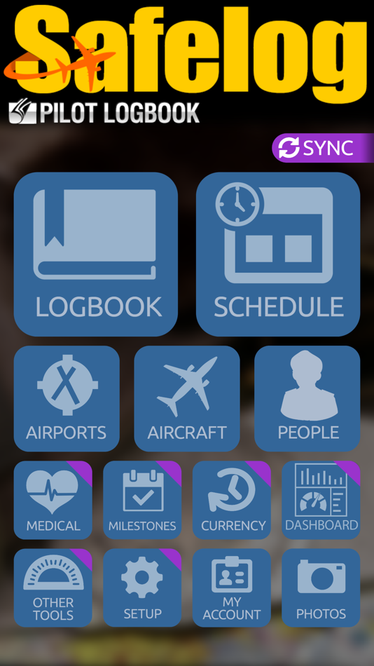 Safelog Pilot Logbook - 10.8.1 - (iOS)