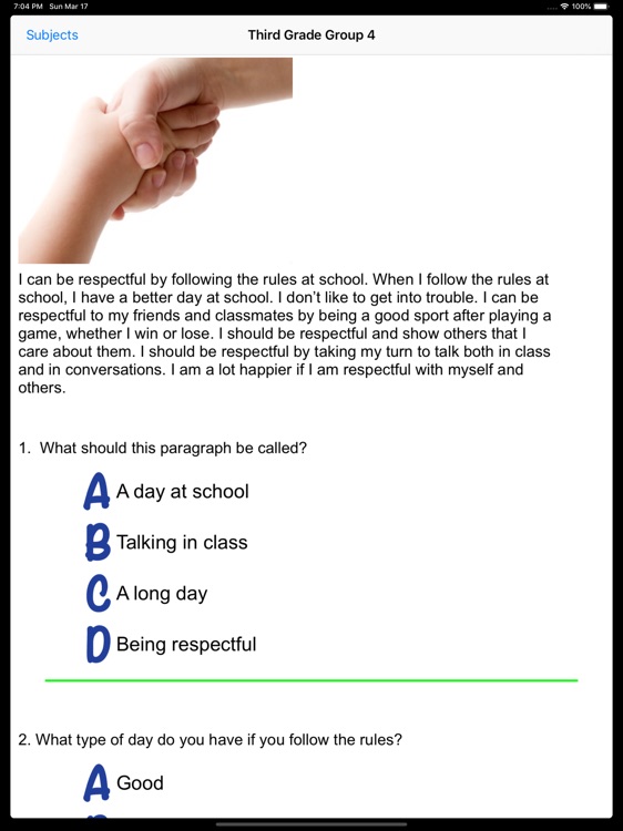 3rd - 4th Reading Comp screenshot-5