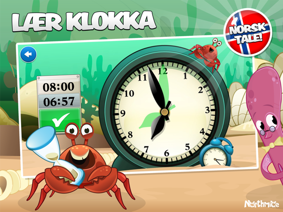 Screenshot #4 pour Lær klokken med Miniklubb