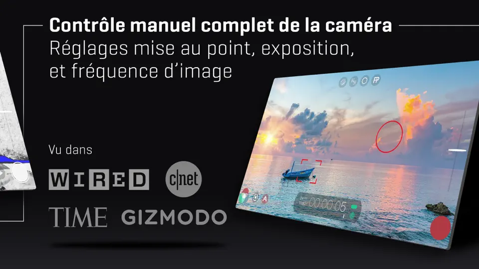 Capture d'écran de Filmic Pro－Video Camera sur iPhone 6