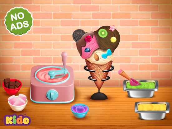 Screenshot #4 pour Ice Cream Making Game For Kids