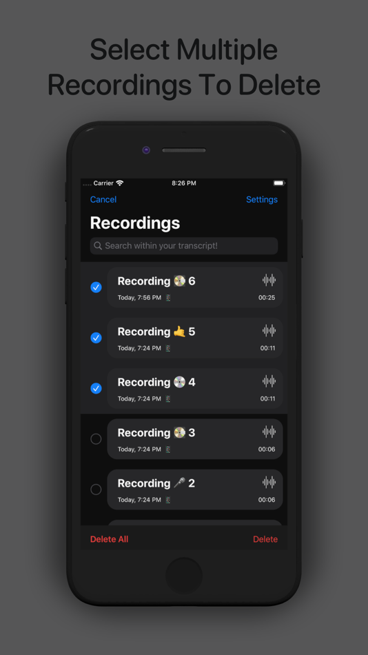 #10. Record Me (With Transcription) (iOS) โดย: priyans brahmbhatt