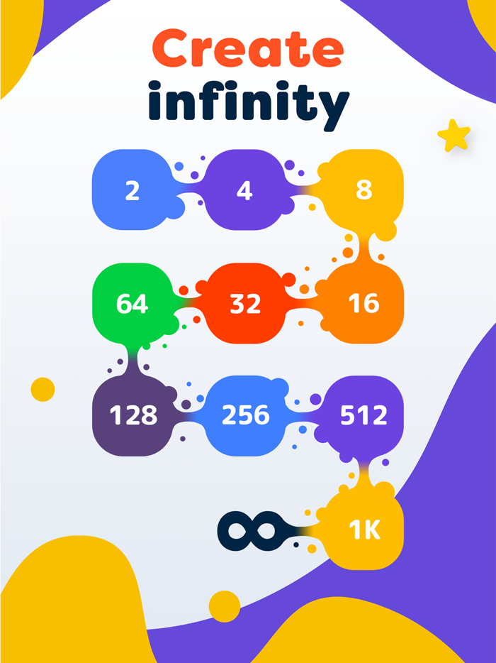 LAVA - 2048 Merge Number Block