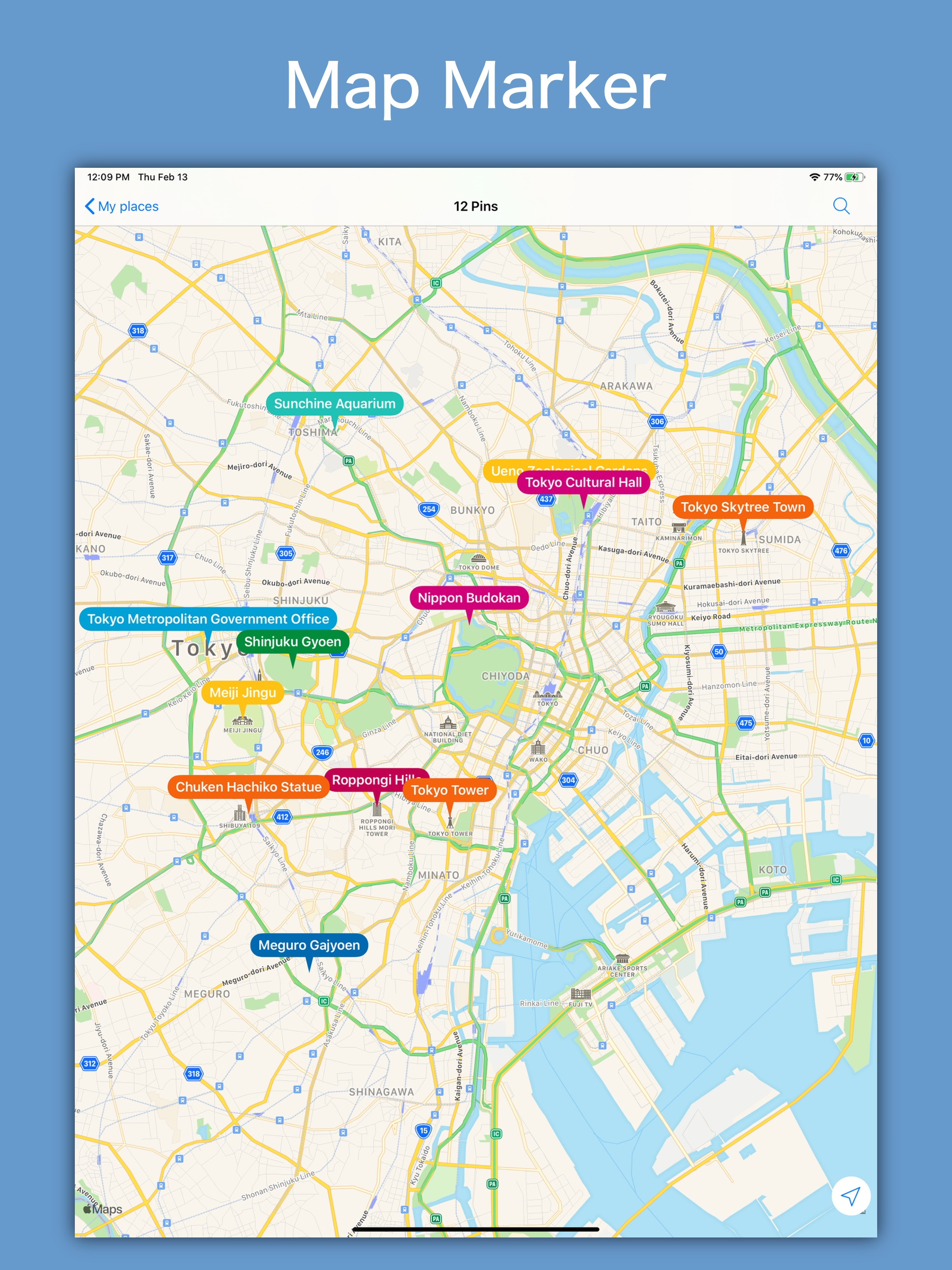 SpotNote - My Map Marker screenshot 5