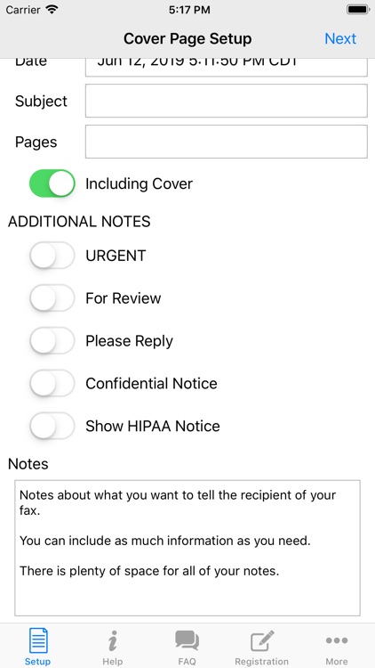 FaxCover - Fax Cover Sheet screenshot-6