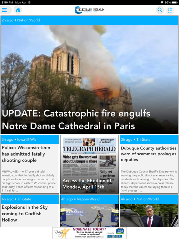 Screenshot #4 pour Telegraph Herald
