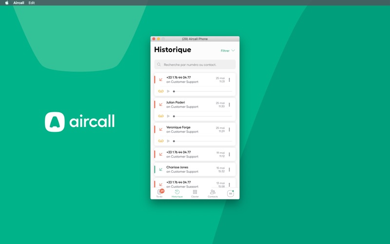 Screenshot #3 pour Aircall - Téléphonie VoIP