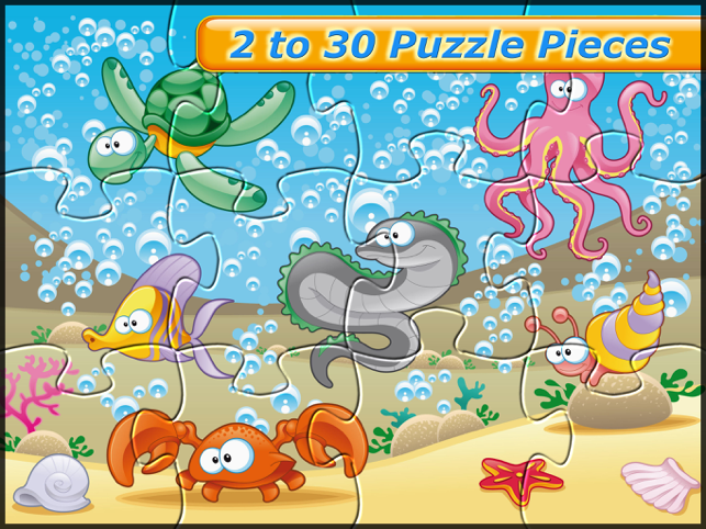 ‎Sea Animals Puzzle for toddler Screenshot