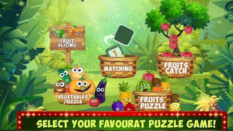Learn Food Puzzle Solving Game screenshot-3