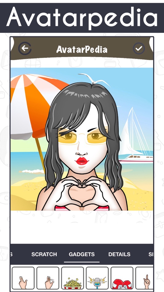 #3. AvatarPedia - Emoji Maker (iOS) 由: Samish Maheshwaran