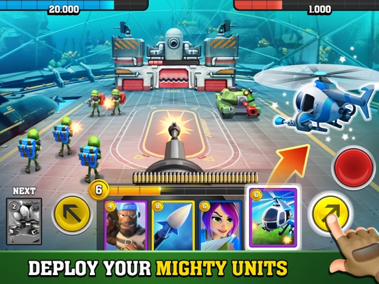 Mighty Battles iPad app afbeelding 3