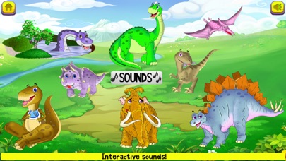 Dinosaur Toddler Games Puzzles Screenshot