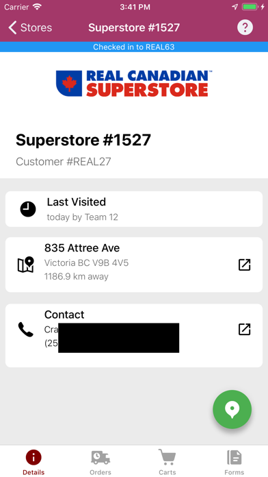DeVry Merchandising Screenshot