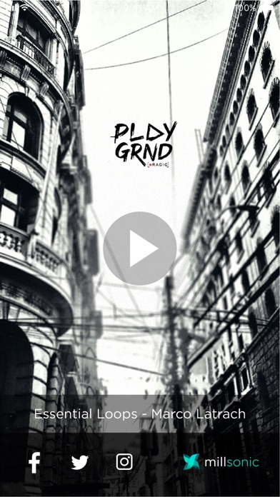Screenshot #1 pour Playgrnd Radio