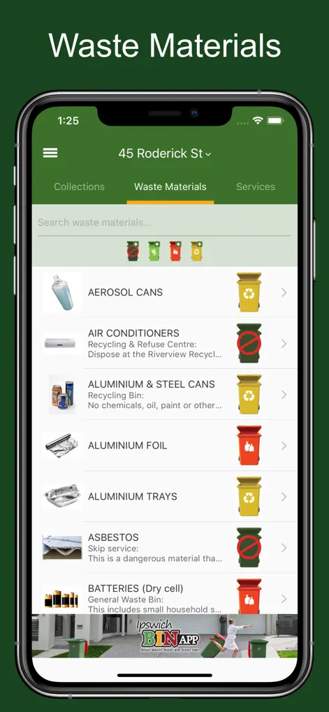Ipswich Bin App - Reference App | MWM