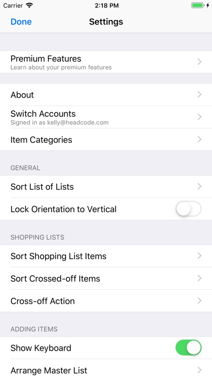 Our Groceries Shopping List screenshot-4