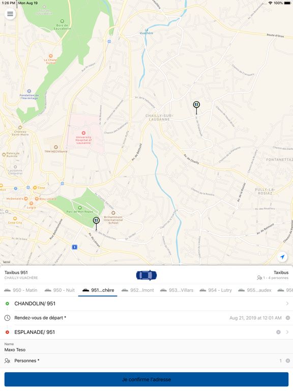 Screenshot #6 pour Taxibus tl