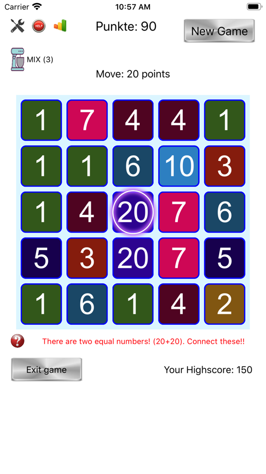 #5. Find 10 Puzzle (iOS) 由: Gerhard Lentschik