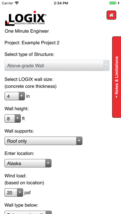 App screenshot