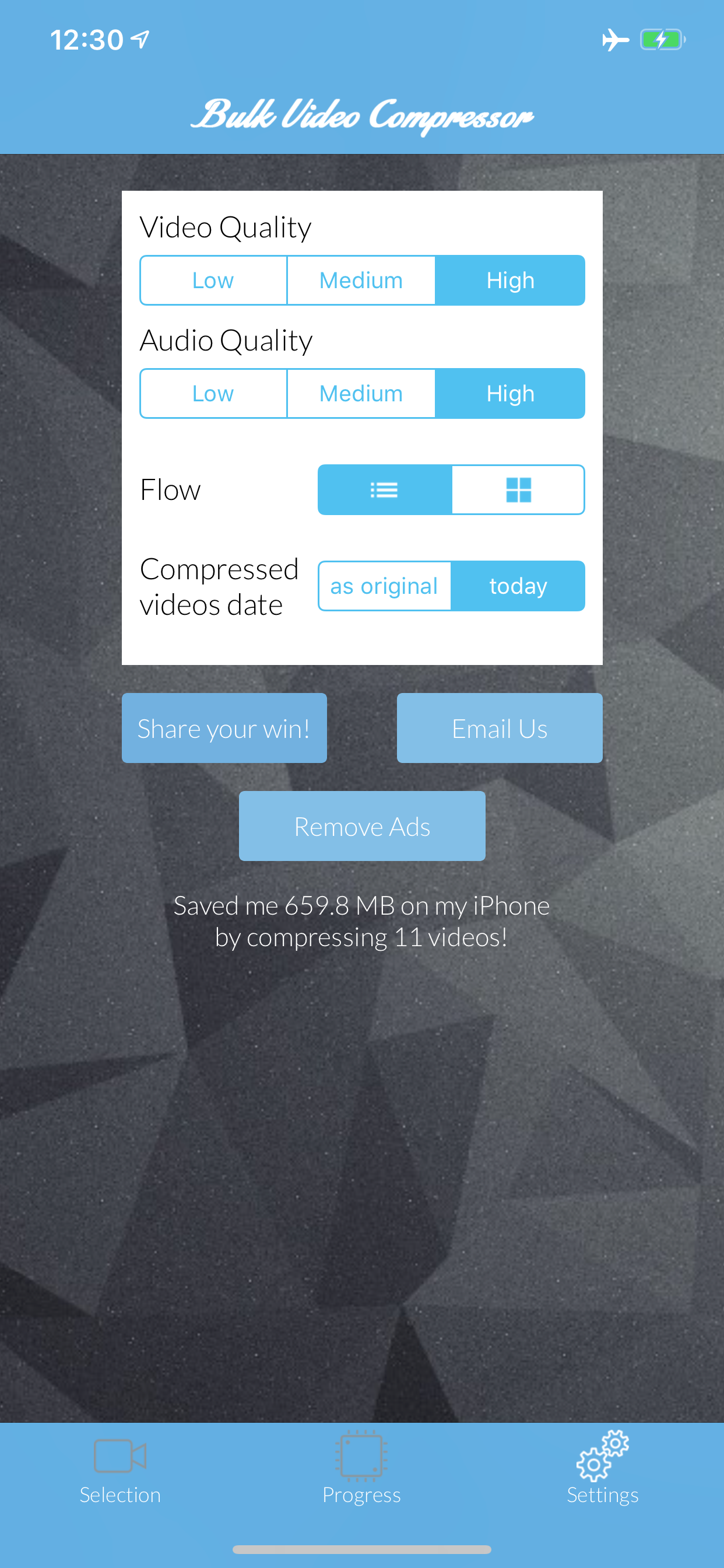 Bulk Video Compressor