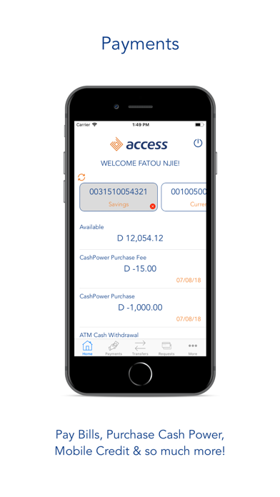 Access Bank Gambia Screenshot