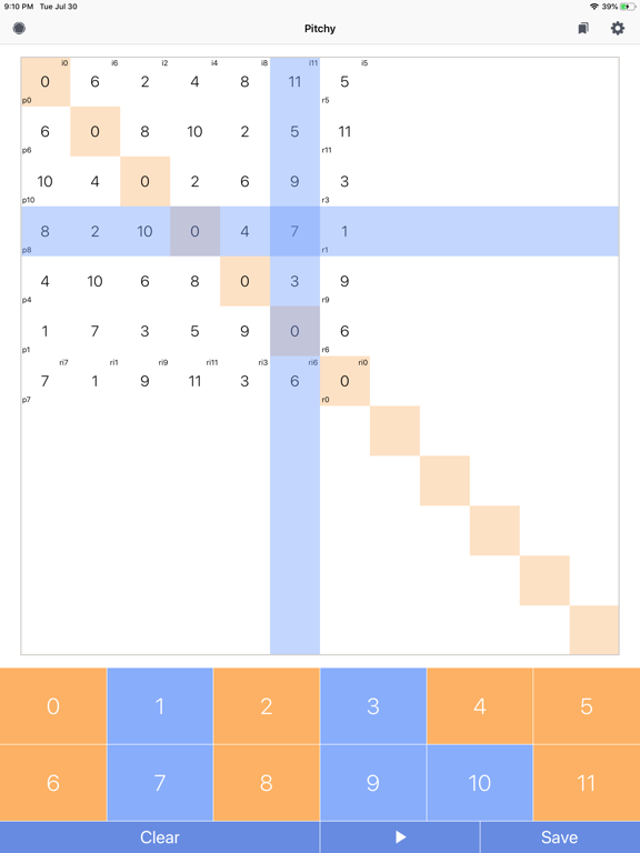 Pitchy iPad screenshot 3 - Music app