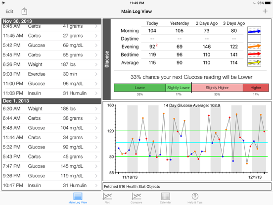 Screenshot #5 pour Health Stats Log