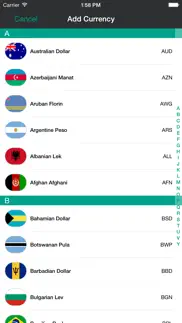 my currencies premium iphone screenshot 3
