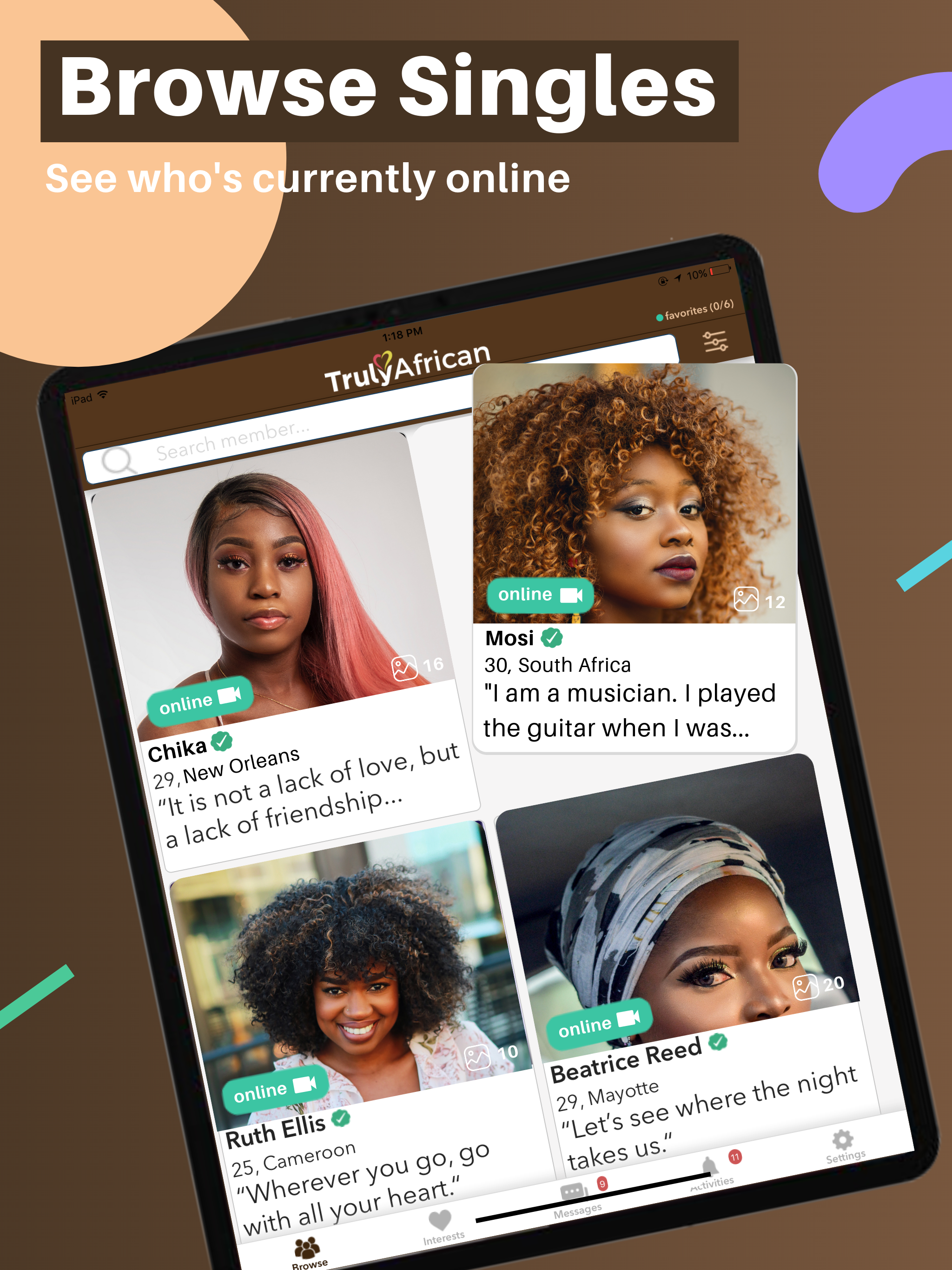 TrulyAfrican - African Dating screenshot 9