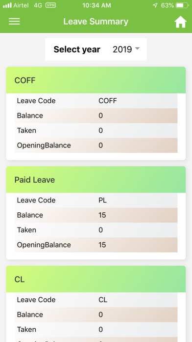 TimeSheet Biomax screenshot 2