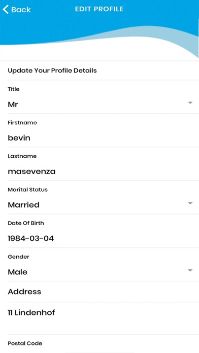 App screenshot