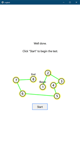 Cognitive Test screenshot