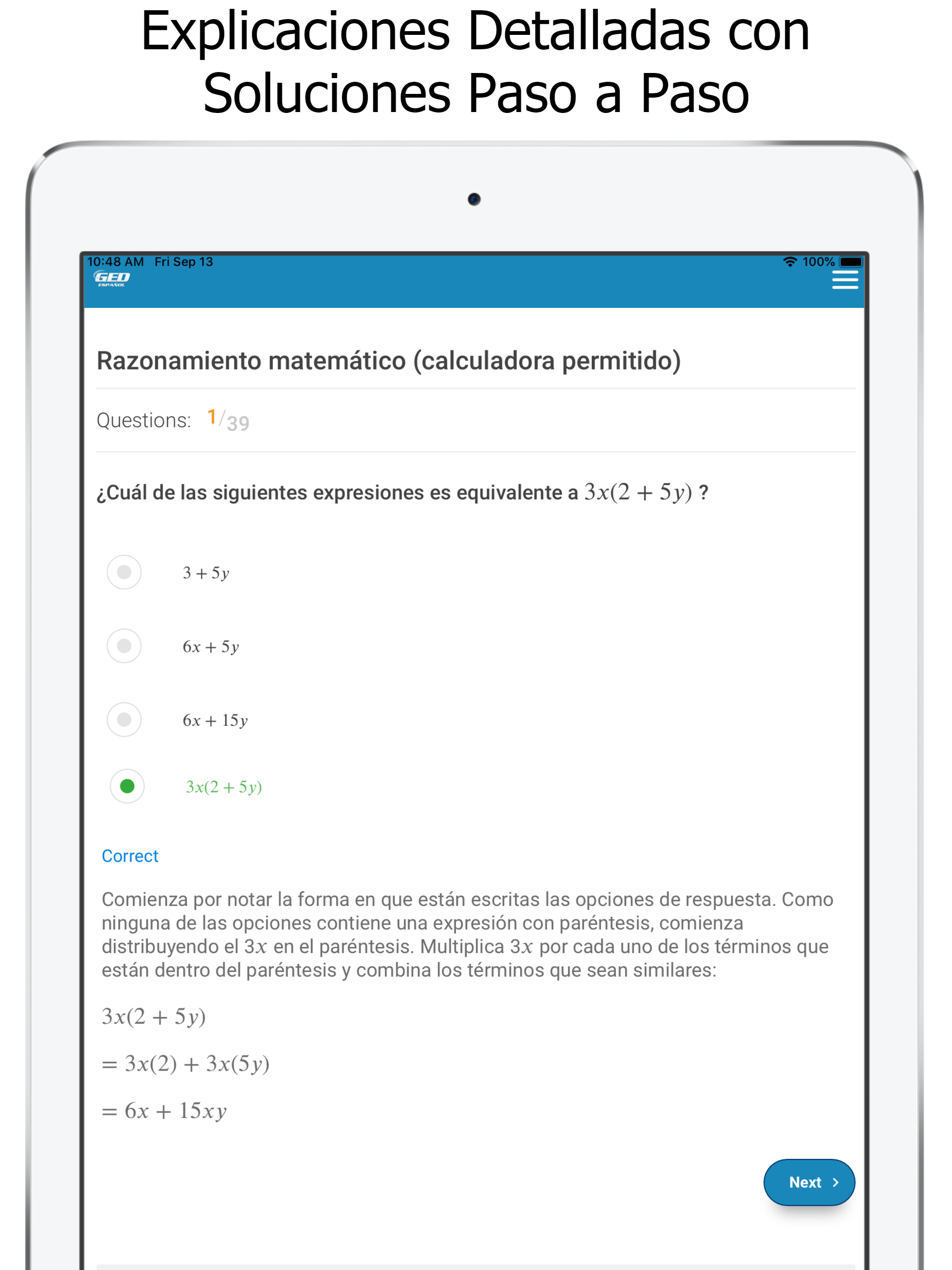 GED Test Prep en Español screenshot 12