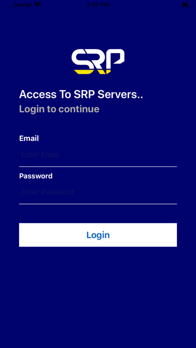 How to cancel & delete SRP Access from iphone & ipad 2