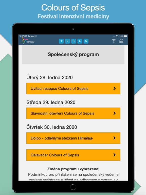 Screenshot #6 pour Colours of Sepsis 2020 Ostrava