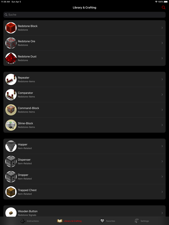 iRedstone iPad screenshot 9 - Education app