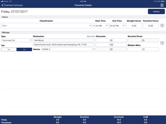 PennDOT - MHL iPad screenshot