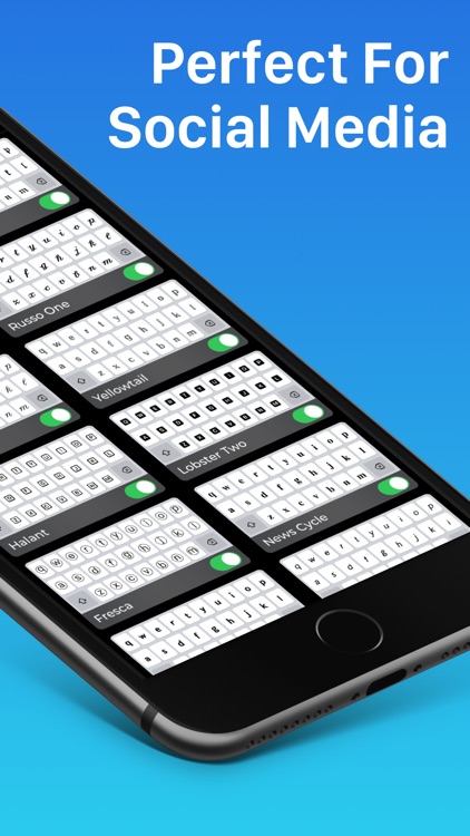 Fontier ► Fonts Keyboard