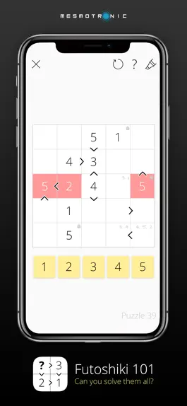 Game screenshot Futoshiki 101 apk